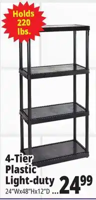 Ocean State Job Lot Extra Large Heavy Duty 4 Shelf offer