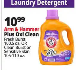 Ocean State Job Lot Arm & Hammer Plus Oxi Clean Stain Fighters Detergent 100.5 oz offer