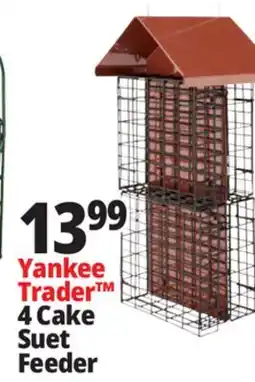 Ocean State Job Lot 4 Suet Cake Bird Feeder Bronze offer