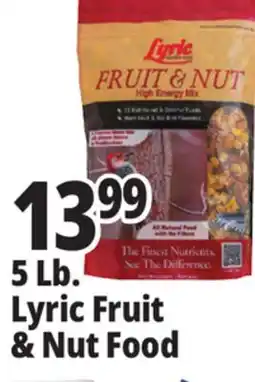 Ocean State Job Lot Lyric Fruit and Nut High Energy Wild Bird Food Mix 5 lbs offer