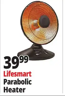 Ocean State Job Lot Lifesmart Parabolic Heater offer