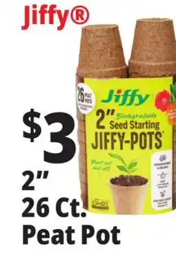Ocean State Job Lot 2 Biodegradable Seed Starting Jiffy-Pots 26 Pots offer