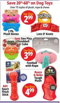 Ocean State Job Lot Dog Toys offer