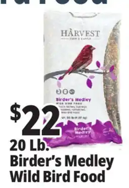 Ocean State Job Lot Harvest Birder's Medley Wild Bird Food 20 lbs offer