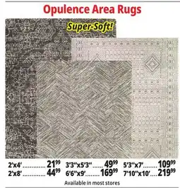 Ocean State Job Lot Opulence Area Rugs offer