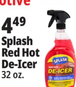 Ocean State Job Lot Splash Red Hot De-Icer offer