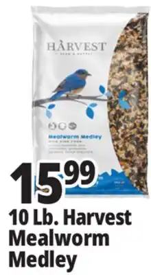 Ocean State Job Lot Harvest Seed & Supply Mealworm Medley Wild Bird Food 10 lb offer