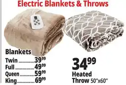 Ocean State Job Lot Electric Blankets & Throws offer