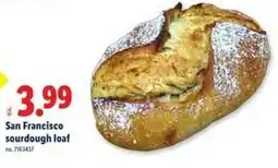 Lidl San Francisco sourdough loaf offer