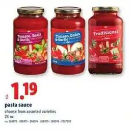 Lidl Pasta sauce offer
