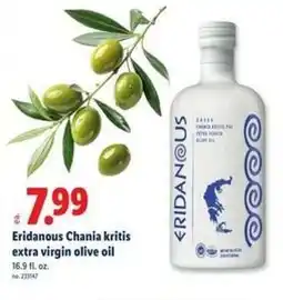 Lidl Eridanous Chania kritis extra virgin olive oil offer