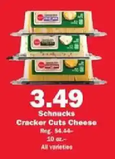 Schnucks Schnucks Cracker Cuts Cheese offer
