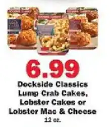 Schnucks Dockside Classics Lump Crab Cakes offer