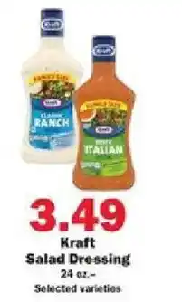 Schnucks Kraft Salad Dressing offer