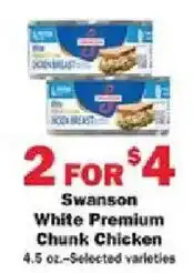 Schnucks Swanson White Premium Chunk Chicken offer