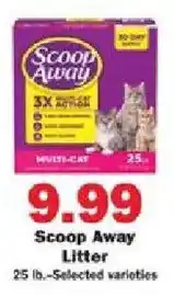 Schnucks Scoop Away Litter offer