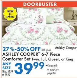 Boscov's ASHLEY COOPER 6-7 Piece Comforter Set offer