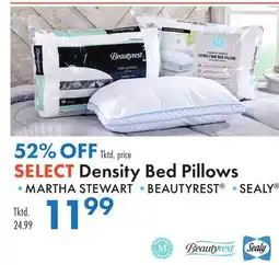 Boscov's SELECT Density Bed Pillows offer