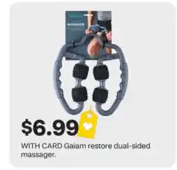 CVS Gaiam restore dual-sided massager offer