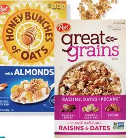 CVS Post 11-16 oz or Grape-Nuts cereal 20.5 oz offer