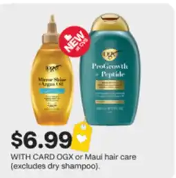 CVS OGX or Maui hair care offer
