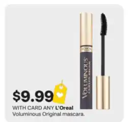 CVS ANY L'Oreal Voluminous Original mascara offer
