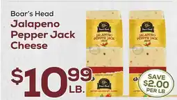 DeCicco & Sons Boar's Head Jalapeno Pepper Jack Cheese offer