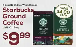 DeCicco & Sons Starbucks Ground Coffee offer