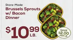 DeCicco & Sons Brussels Sprouts w/Bacon Dinner offer
