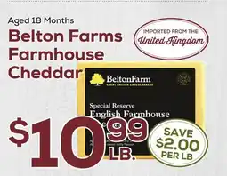 DeCicco & Sons Belton Farms Farmhouse Cheddar offer