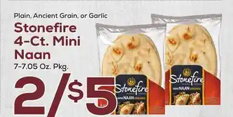 DeCicco & Sons Stonefire 4-Ct. Mini Naan offer