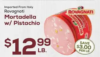 DeCicco & Sons Rovagnati Mortadella w/Pistachio offer