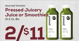 DeCicco & Sons Pressed Juicery Juice or Smoothies offer