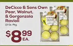 DeCicco & Sons DeCicco & Sons Own Pear, Walnut, & Gorgonzola Ravioli offer