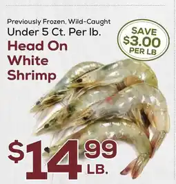 DeCicco & Sons Head On White Shrimp offer