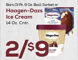 DeCicco & Sons Haagen-Dazs Ice Cream 14 Oz. Cntr offer