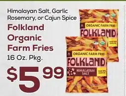 DeCicco & Sons Folkland Organic Farm Fries offer