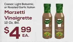 DeCicco & Sons Marzetti Vinaigrette 12 Oz. Btl offer