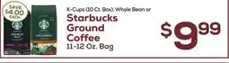 DeCicco & Sons Starbucks Ground Coffee 11-12 Oz. Bag offer