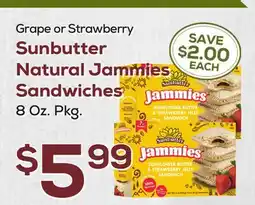 DeCicco & Sons Sunbutter Natural Jammies Sandwiches offer