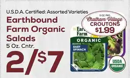DeCicco & Sons Earthbound Farm Organic Salads offer