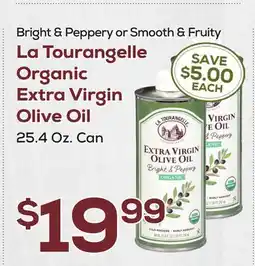 DeCicco & Sons La Tourangelle Organic Extra Virgin Olive Oil offer