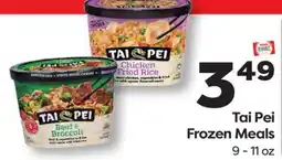 Weis Markets Tai Pei Frozen Meals offer
