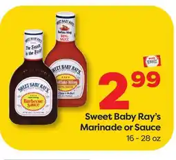 Weis Markets Sweet Baby Ray's Marinade or Sauce offer