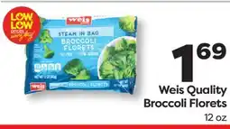 Weis Markets Weis Quality Broccoli Florets offer