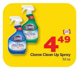 Weis Markets Clorox Clean Up Spray offer