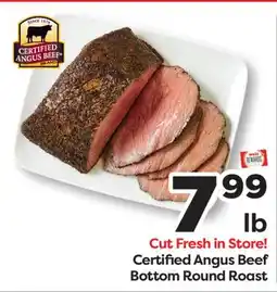 Weis Markets Certified Angus Beef Bottom Round Roast offer