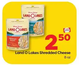 Weis Markets Land O Lakes Shredded Cheese offer