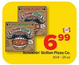 Weis Markets Screamin' Sicilian Pizza Co offer