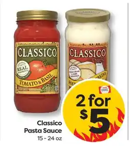 Weis Markets Classico Pasta Sauce offer